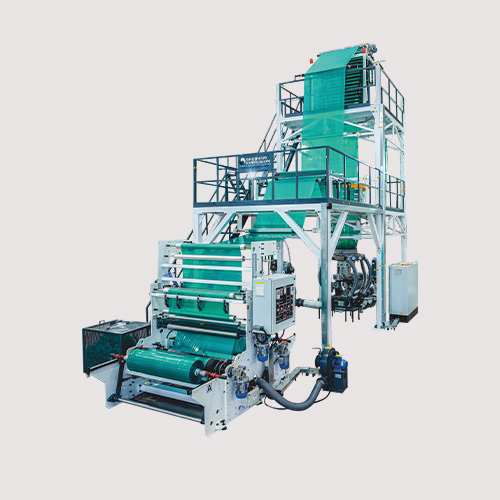 Three Layer Co-Extrusion Blown Film Machine